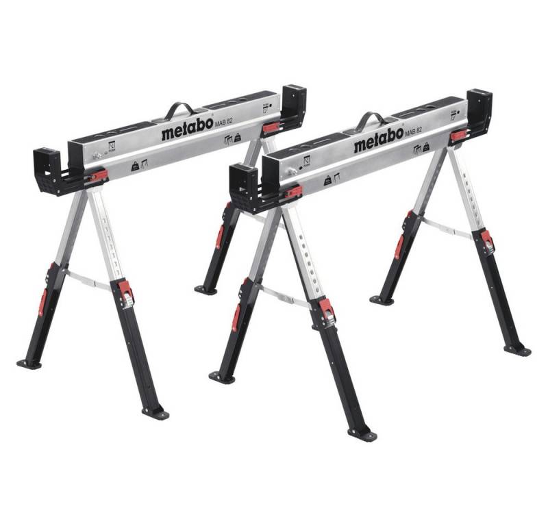 metabo Gerüst Metabo MAB 82 626990000 Arbeitsbock 590 kg 10.2 kg 2 St. metabo Gerüst Metabo MAB 82 626990000 Arbeitsbock 590 kg 10.2 kg 2 St. von metabo