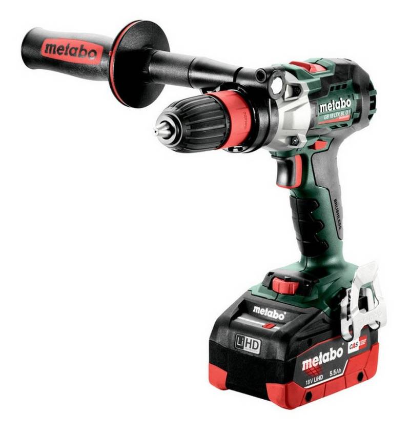 metabo Gewindebohrer GB 18 LTX BL Q I, Akku 2 x 5,5 Ah LiHD in MetaBox von metabo
