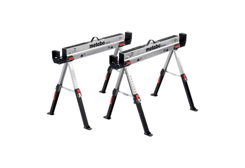 metabo Klappbock Metabo MAB 82 Arbeitsbock Set 520 kg 820 mm 2 Stk. (626990000) von metabo