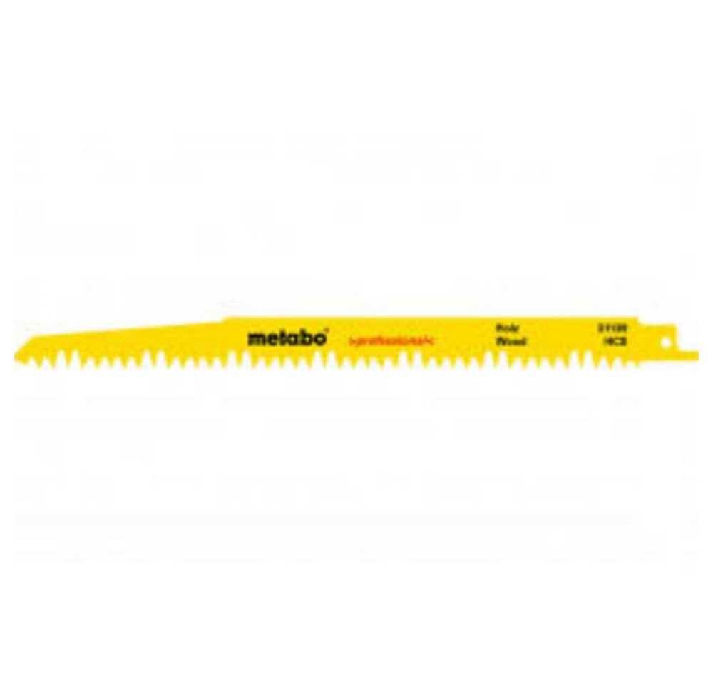metabo Säbelsägeblatt 5 Säbelsägeblätter, Holz 240 631488000 von metabo