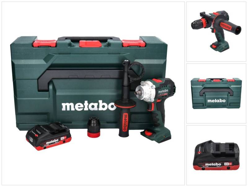 metabo Säulenbohrmaschine BS 18 LTX BL Q I Akku Bohrschrauber 18 V 130 Nm Brushless + 1x Akku 4 von metabo