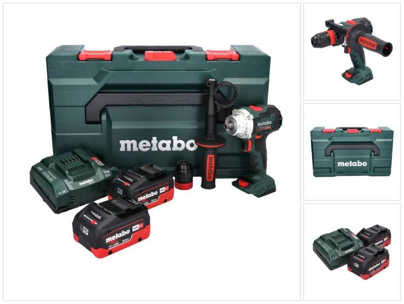 metabo Säulenbohrmaschine BS 18 LTX BL Q I Akku Bohrschrauber 18 V 130 Nm Brushless + 2x Akku 8 von metabo