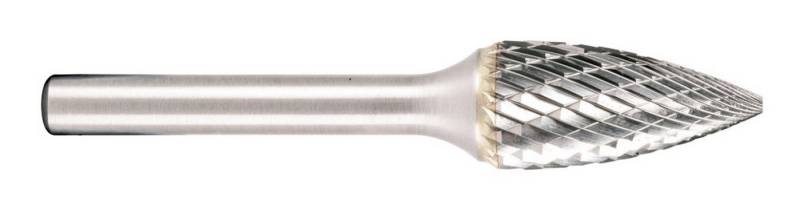 metabo Schaftfräser, Hartmetall-Fräser 12,7 x 25 x 70 mm Schaft 6 mm Spitzbogen / G-Form metabo Schaftfräser, Hartmetall-Fräser 12,7 x 25 x 70 mm Schaft 6 mm Spitzbogen / G-Form von metabo