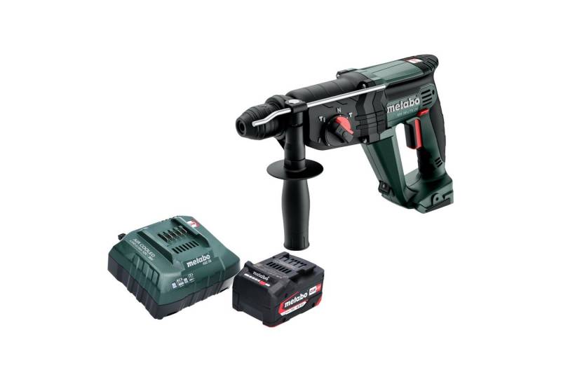 metabo Schlagbohrmaschine KH 18 LTX 24 18 V 2,1 J SDS Plus + 1x Akku 4,0 Ah + Ladegerät von metabo