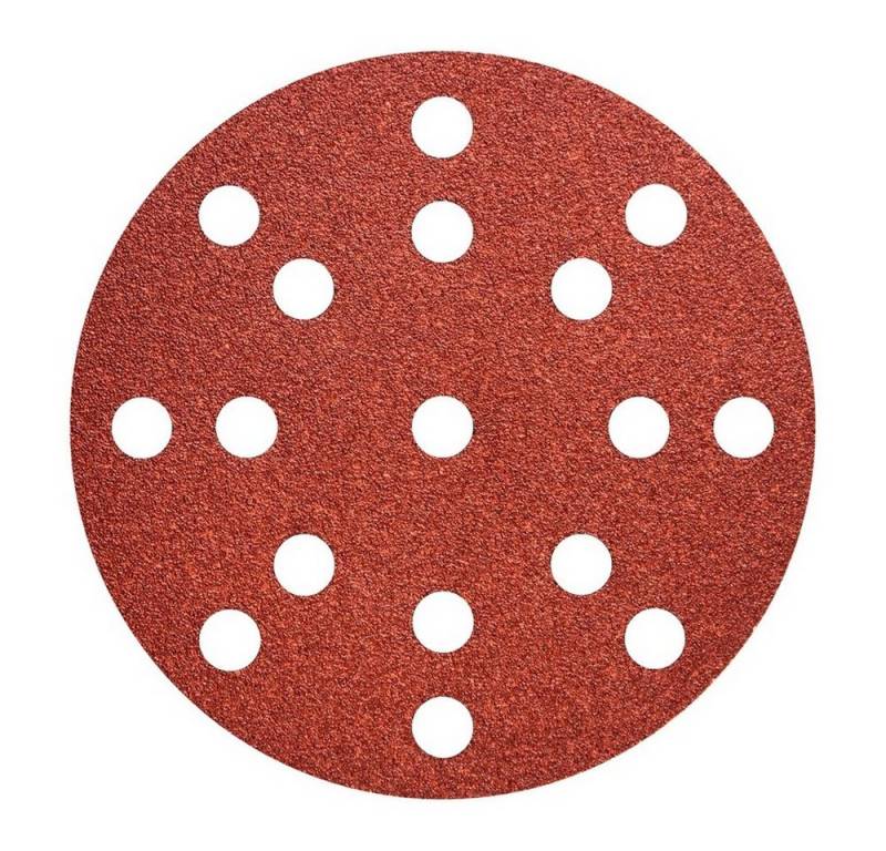 metabo Schleifpapier, (50 Stück), P 60, Multilochung, Serie professional, f. Holz u. Metall von metabo