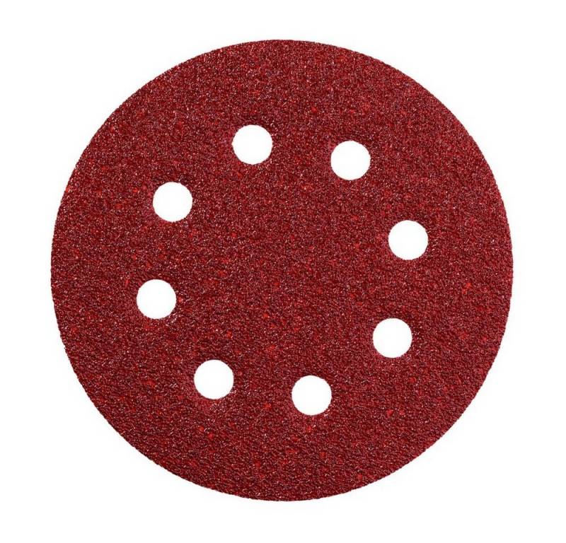 metabo Schleifpapier, (6 Stück), 125 mm Sortiment Holz u. Metall Serie professional von metabo