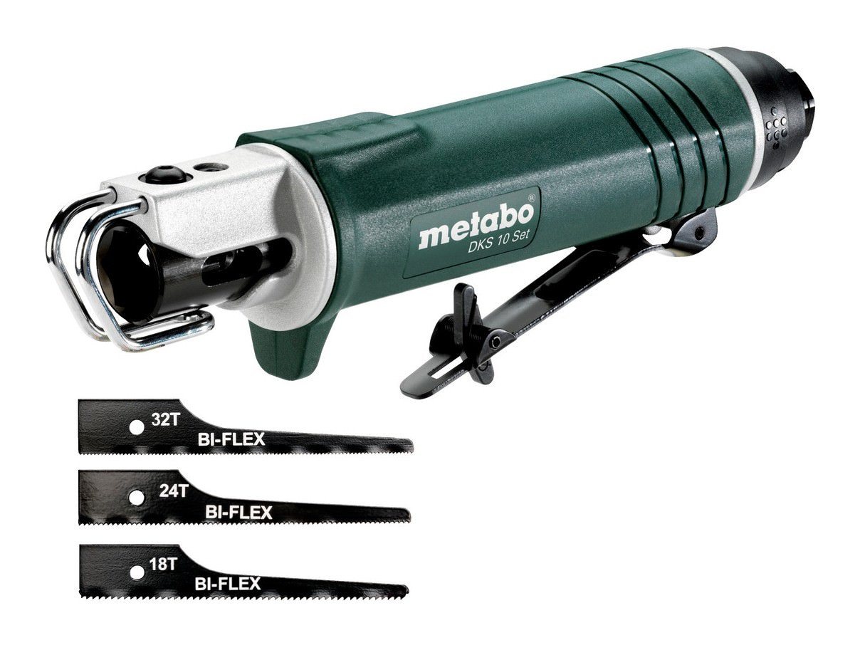 metabo Stichsäge DKS 10 Set, Druckluft-Karosseriesäge von metabo