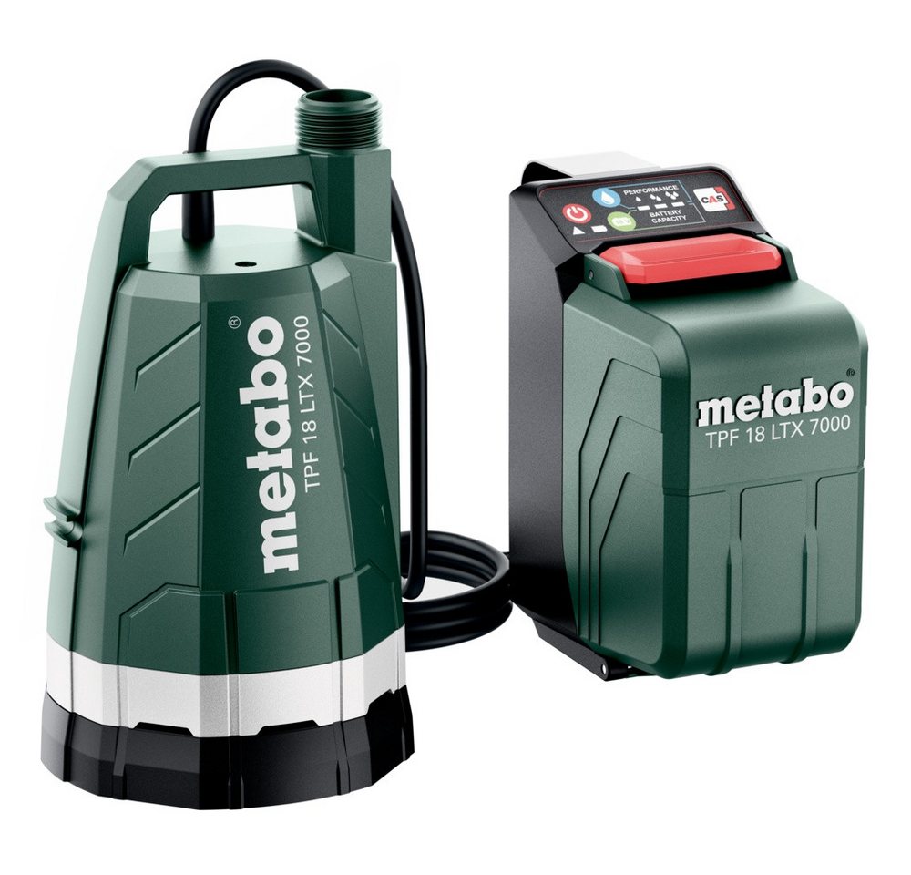metabo Tauchpumpe Metabo Akku Tauchpumpe TPF 18 LTX 7000 18V, ohne Akku, ohne Ladegerät von metabo