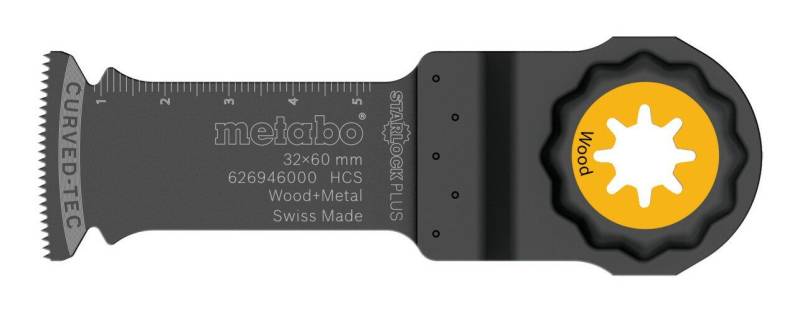 metabo Tauchsägeblatt, "Starlock Plus" Holz, HCS, 32 x 60 mm von metabo