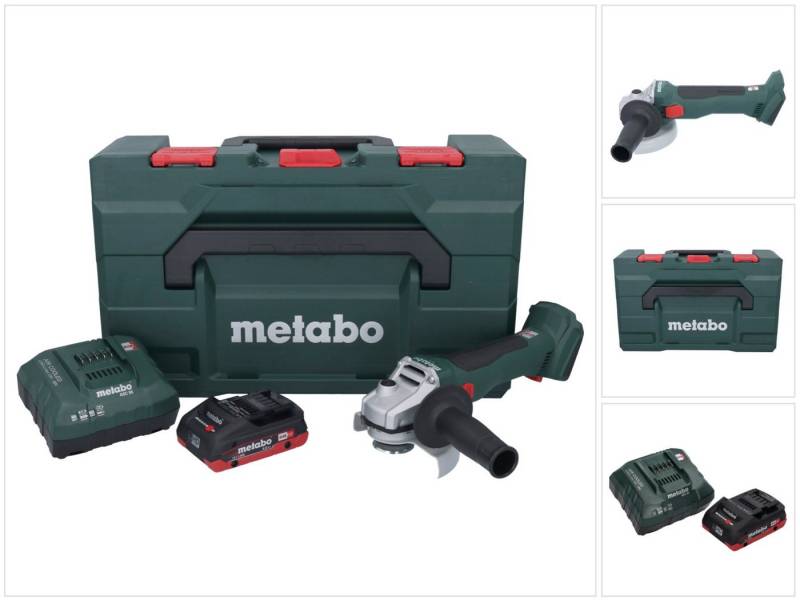 metabo Winkelschleifer W 18 L BL 9-125 Akku Winkelschleifer 18 V 125 mm Brushless + 1x Akku metabo Winkelschleifer W 18 L BL 9-125 Akku Winkelschleifer 18 V 125 mm Brushless + 1x Akku von metabo