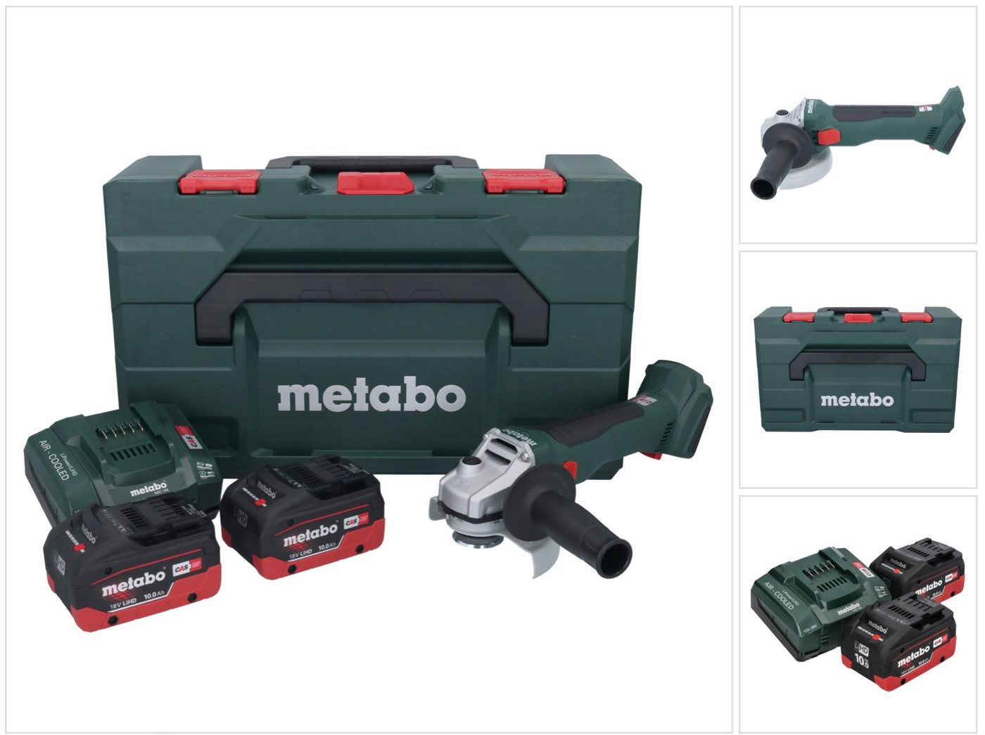 metabo Winkelschleifer W 18 L BL 9-125 Akku Winkelschleifer 18 V 125 mm Brushless + 2x Akku metabo Winkelschleifer W 18 L BL 9-125 Akku Winkelschleifer 18 V 125 mm Brushless + 2x Akku von metabo