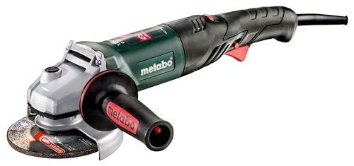 metabo Winkelschleifer WEV 1500-125 Quick RT - 1500 W, 125 mm Scheiben-Ø - Drehzahlregelung, Schnellspannmutter - Leistungsstark und ergonomisch für präzises Arbeiten - Inkl. Kunststoffkoffer metabo Winkelschleifer WEV 1500-125 Quick RT - 1500 W, 125 mm Scheiben-Ø - Drehzahlregelung, Schnellspannmutter - Leistungsstark und ergonomisch für präzises Arbeiten - Inkl. Kunststoffkoffer von metabo