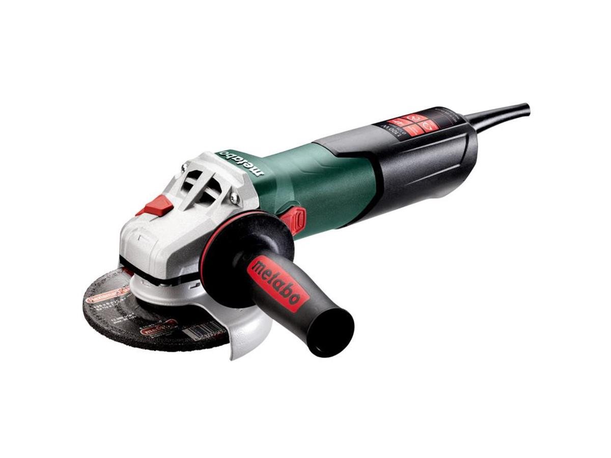 metabo Winkelschleifer WEV 11-125 Quick, max. 10500 U/min, Drehzahlregelung + Schnellspannmutter, im Karton metabo Winkelschleifer WEV 11-125 Quick, max. 10500 U/min, Drehzahlregelung + Schnellspannmutter, im Karton von metabo