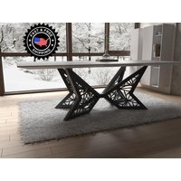 Einzigartige Moderne Metallform Tischbasis Für Ihre Premium-Tops. Handgefertigtes Produkt Aus Der Eu Mit Kostenlosem Versand [Spdrlmcm5] von metallegscom