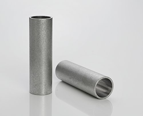 Aluminium Abstandshülsen, Distanzhülsen – ohne Innengewinde, M10 Schrauben beweglich durchsteckbar – 12 x 10 x 1 mm (Außen x Innen x Wandstärke) – 30 Stück, Länge 50 mm von metallgo