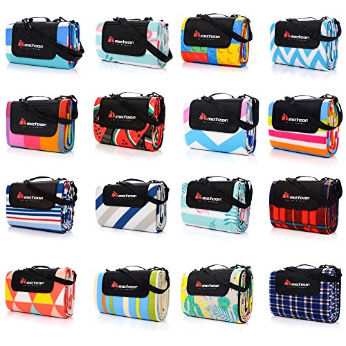 meteor Picknickdecke Stranddecke wasserdichte sanddichte tolle Picknick-Matte Fleece Draussen Decken Camping-Decke Strand-Matte Thermo isoliert Liegematte, Pastell-Zickzack, XL / 180x200 meteor Picknickdecke Stranddecke wasserdichte sanddichte tolle Picknick-Matte Fleece Draussen Decken Camping-Decke Strand-Matte Thermo isoliert Liegematte, Pastell-Zickzack, XL / 180x200 von meteor