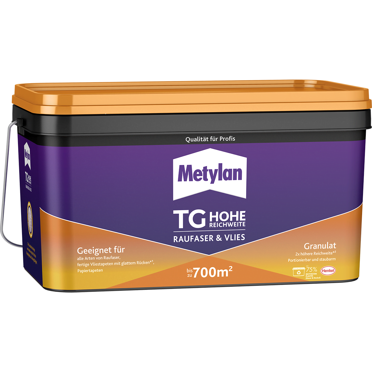 Metylan TG Hohe Reichweite Raufaser & Vlies Granulat 5 kg Metylan TG Hohe Reichweite Raufaser & Vlies Granulat 5 kg von metylan