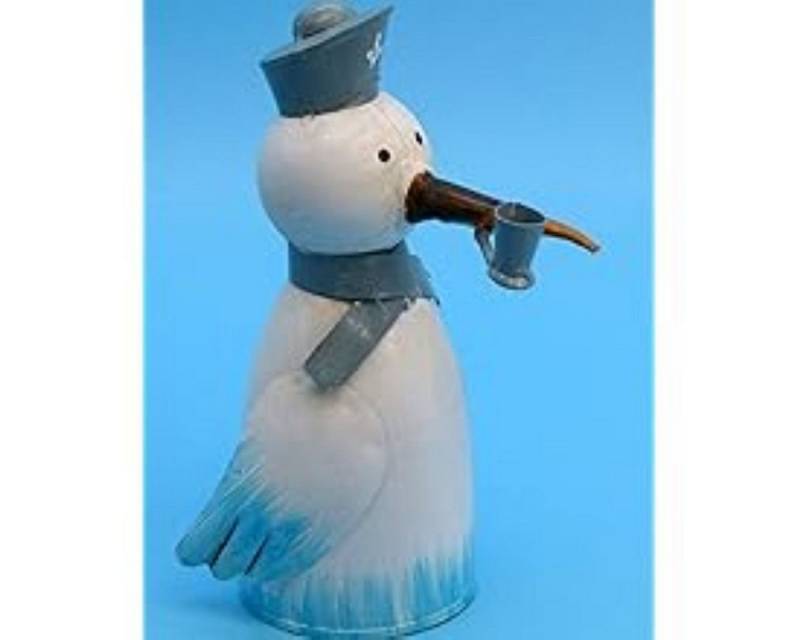 meytrade Dekoobjekt Engel oder Möwe mit Pfeife aus Metall Gartendeko Zaunhocker, outdoor Geschenkidee meytrade Dekoobjekt Engel oder Möwe mit Pfeife aus Metall Gartendeko Zaunhocker, outdoor Geschenkidee von meytrade