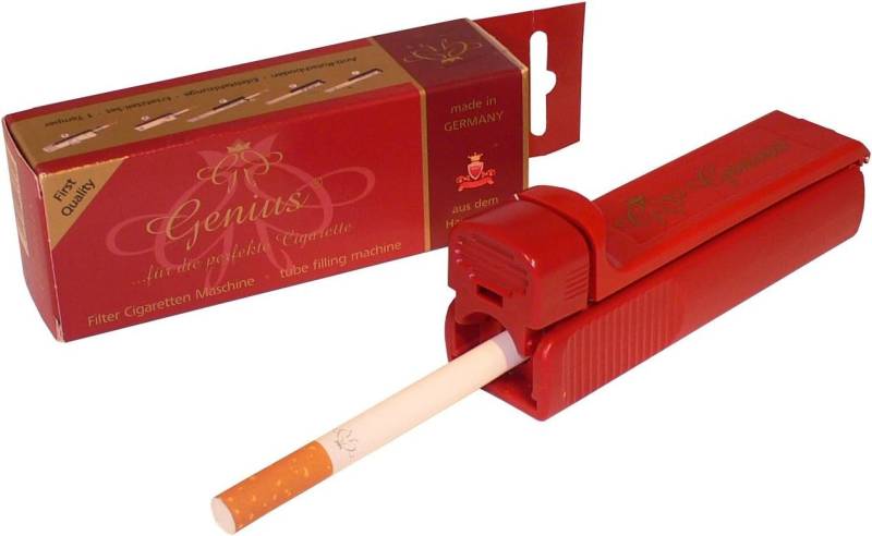 meytrade Minidrehmaschine Zigarettenmaschine Stopfer made in Germany Genius von meytrade