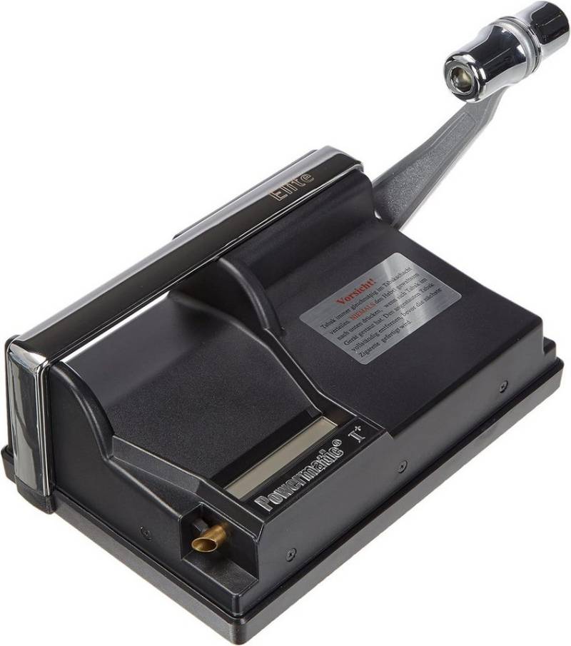 meytrade Tischdrehmaschine Powermatic Elite 1+ Maschine, Zigarettenmaschine, Selbstdreher, inkl. Zündhölzer gratis meytrade Tischdrehmaschine Powermatic Elite 1+ Maschine, Zigarettenmaschine, Selbstdreher, inkl. Zündhölzer gratis von meytrade