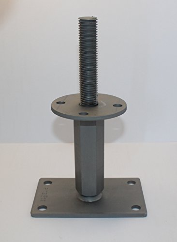 1 Stück Pitzl® Pfostenträger Typ -IZ-ZiNiP höhenverstellbar, Nutzungsklasse 3, mit EU-Zulassung ETA-10/0413 von mgn-store