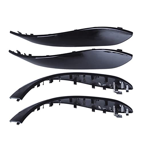 Auto Innentürgriff Autoinnengriff Innentürverkleidung Pull Trim Cover Carbon Links Rechts Für BMW 3er 4er F30 F80 F31 F32 F33 F34 F35 F36 Auto Innen Türgriff (Farbe : Black-4Pcs) von mhbh