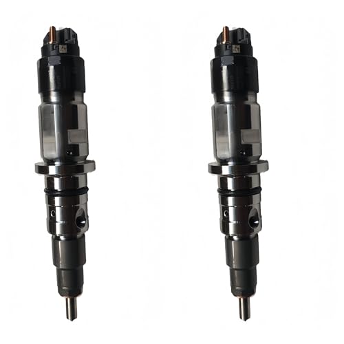 2 Stück Einspritzdüsen 0445120329 5267035, Kompatibel Mit Cummins ISBE ISDE-Motoren, Common-Rail-Injektoren von mhddhd