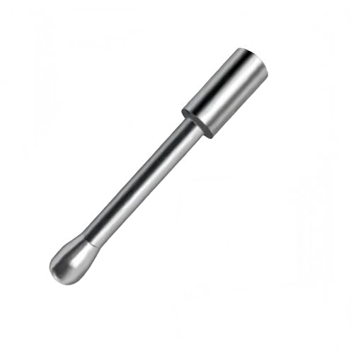 Ersatz-Dampfregulierhebel Aus Edelstahl (Einzelloch) – Kompatibel Mit De'Longhi EC685-Serie Roten Espressomaschinenteilen Und Zubehör Der von mhddhd