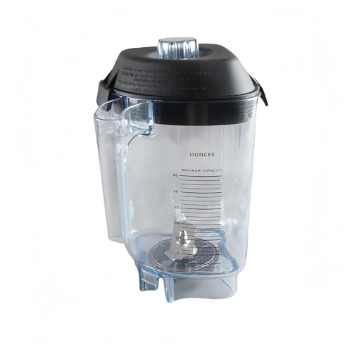 [Kompatibel mit Vitamix-Smoothie-Maschine] VM0149/VM0122/0127 Mixbecher-Ersatz-Smoothie-Becher mit Messerset. Kaltgetränkebecher aus lebensmittelechtem Tritan-Material, Mixbecher for Küchenmaschinen von mhddhd