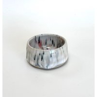 Handgemachter Keramikbecher, Bunter Espressotasse, Espressobecher von miakkeramik