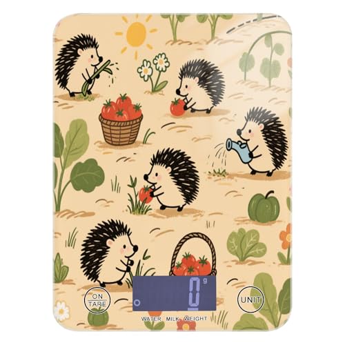 Kleine Lebensmittelwaage mit LCD-Display, 5 kg/5 g, harter Igel, beige, Küchenwaage mit 4 Einheiten zum Kochen, Kochen, Mahlzeitenvorbereitung, Batterien nicht im Lieferumfang enthalten, báscula para Kleine Lebensmittelwaage mit LCD-Display, 5 kg/5 g, harter Igel, beige, Küchenwaage mit 4 Einheiten zum Kochen, Kochen, Mahlzeitenvorbereitung, Batterien nicht im Lieferumfang enthalten, báscula para von miaozhen