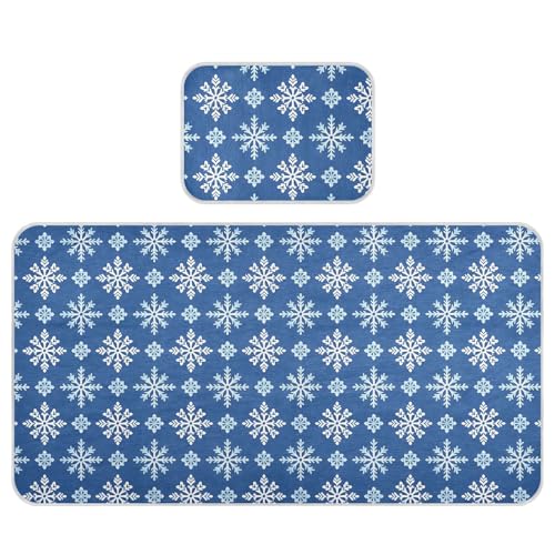 Kühlende Baby-Matratze, waschbar, 71,1 x 132,1 cm, atmungsaktiv, trendig, Schneeflockenblau, waschbar, für Kinder, Erwachsene Kühlende Baby-Matratze, waschbar, 71,1 x 132,1 cm, atmungsaktiv, trendig, Schneeflockenblau, waschbar, für Kinder, Erwachsene von miaozhen