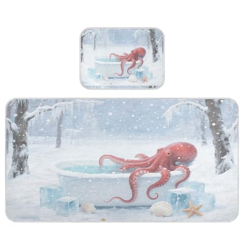 miaozhen Kühlender Matratzenschoner für Babybett, 71,1 x 132,1 cm, saugfähig, lustige Winter-Badewanne, Tier-Meeres-Krippe, Matratzenauflage für Kinder, Erwachsene miaozhen Kühlender Matratzenschoner für Babybett, 71,1 x 132,1 cm, saugfähig, lustige Winter-Badewanne, Tier-Meeres-Krippe, Matratzenauflage für Kinder, Erwachsene von miaozhen