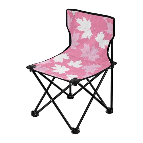 miaozhen Peach Maples White Silhouette Kompakter Ultraleichter Campingstuhl Ultraleichter Klappstuhl Jagdstuhl Inklusive Tragetasche von miaozhen