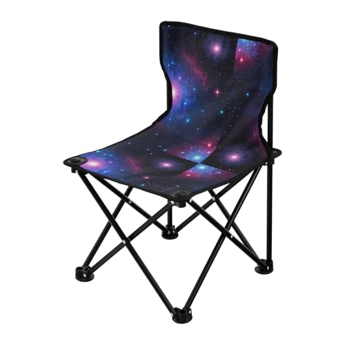 miaozhen Starry Night Space Tragbarer Campingstuhl Leichter Rucksackstuhl Ultraleicht Inklusive Tragetasche von miaozhen