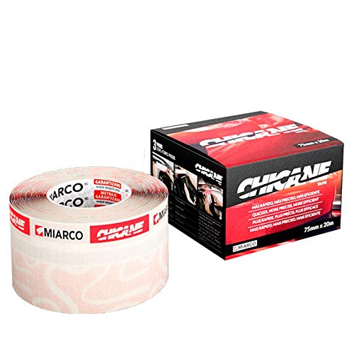 miarco 27986 27986 Abdeckband Chicane Tape 75 mm x 20 m. von miarco