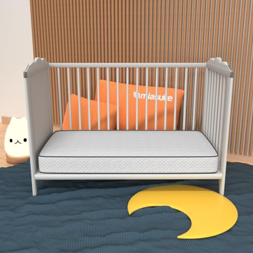 miasuite i sogni italiani Matratze für Wiege 55x125x10 cm - Medizinprodukt, Hypoallergen | Primavera von miasuite i sogni italiani