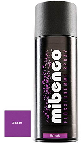 mibenco Flüssiggummi Spray lila matt - 400 ml von mibenco