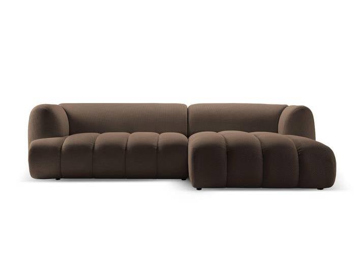 Micadoni 4-Sitzer-Ecksofa Harry rechts Braun Polyester 260x72x160 cm NADUVI Micadoni 4-Sitzer-Ecksofa Harry rechts Braun Polyester 260x72x160 cm NADUVI von micadoni