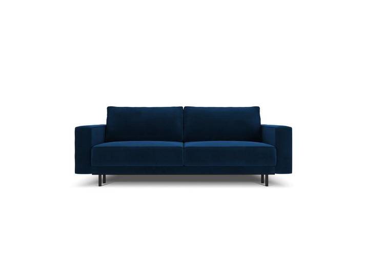 Micadoni AUSKLAPPBARES-SOFA, Blau, 3-Sitzer, 97x93x236 cm, Hergestellt in Europa, OEKO-TEX®, Wohnzimmer, Sofas & Couches, Schlafsofas von micadoni