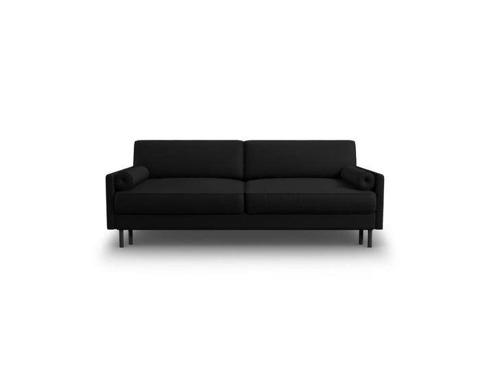 Micadoni AUSKLAPPBARES-SOFA, Schwarz, 3-Sitzer, 97x87x212 cm, Hergestellt in Europa, Wohnzimmer, Sofas & Couches, Schlafsofas Micadoni AUSKLAPPBARES-SOFA, Schwarz, 3-Sitzer, 97x87x212 cm, Hergestellt in Europa, Wohnzimmer, Sofas & Couches, Schlafsofas von micadoni