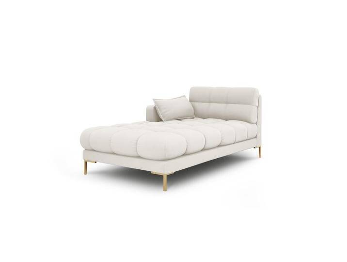 Micadoni CHAISELONGUE, Creme, 102x75x185 cm, Hergestellt in Europa, Wohnzimmer, Sessel, Relaxliegen von micadoni