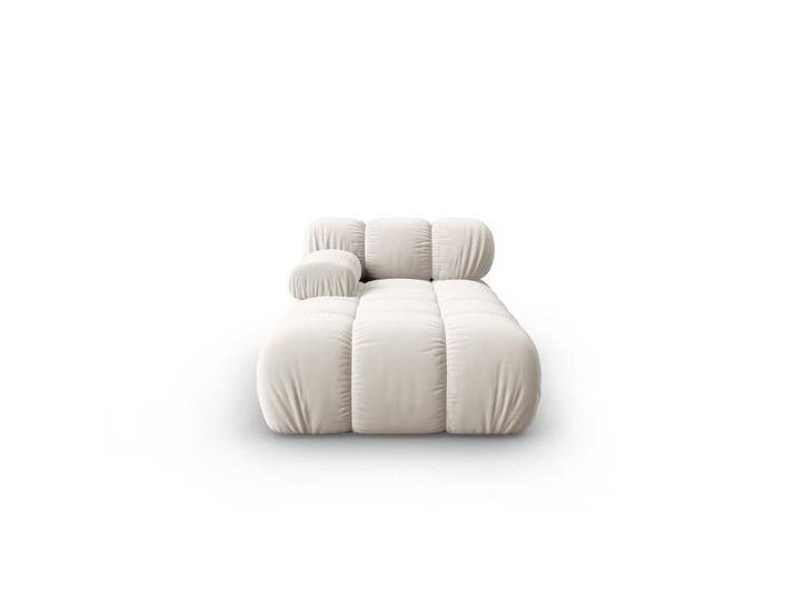 Micadoni CHAISELONGUE, Creme, 97x62x157 cm, Hergestellt in Europa, OEKO-TEX®, Wohnzimmer, Sessel, Relaxliegen von micadoni