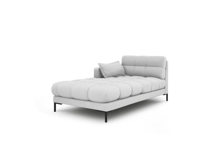 Micadoni CHAISELONGUE, Hellgrau, 102x75x185 cm, Hergestellt in Europa, Wohnzimmer, Sessel, Relaxliegen von micadoni