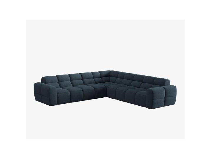 Micadoni ECKSOFA, Dunkelblau, 5-Sitzer, L-Form, 310x310 cm, Hergestellt in Europa, OEKO-TEX®, Wohnzimmer, Sofas & Couches, Wohnlandschaften, Ecksofas von micadoni