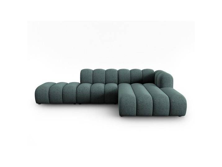Micadoni ECKSOFA, Petrol, 5-Sitzer, L-Form, 299x177 cm, Hergestellt in Europa, OEKO-TEX®, Wohnzimmer, Sofas & Couches, Wohnlandschaften, Ecksofas von micadoni