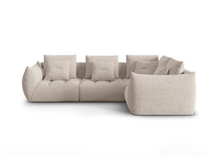 Micadoni Ecksofa Bloom, 4-Sitzer, beige, Dunkelbeige Micadoni Ecksofa Bloom, 4-Sitzer, beige, Dunkelbeige von micadoni
