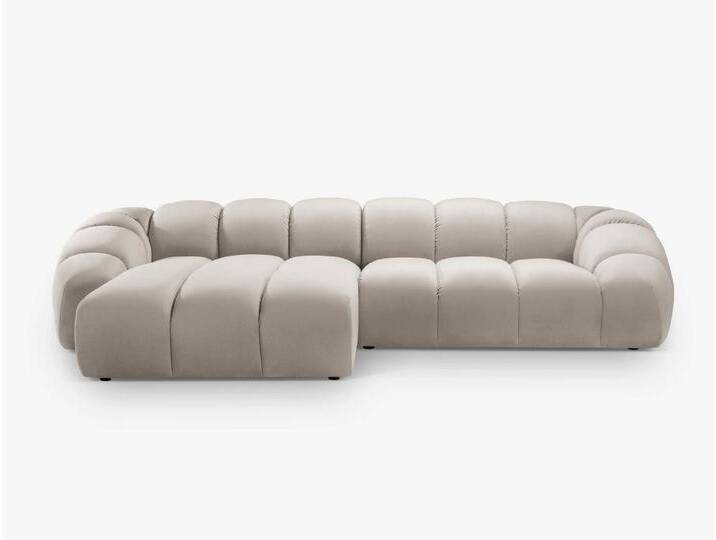 Micadoni Ecksofa Diana, 4-Sitzer, beige, Beige von micadoni