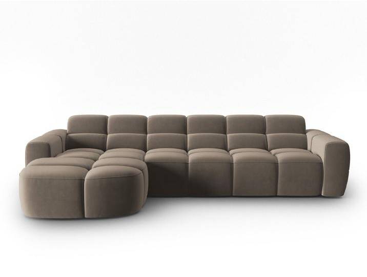 Micadoni Ecksofa Lisa, 4-Sitzer, braun, Hellbraun Micadoni Ecksofa Lisa, 4-Sitzer, braun, Hellbraun von micadoni