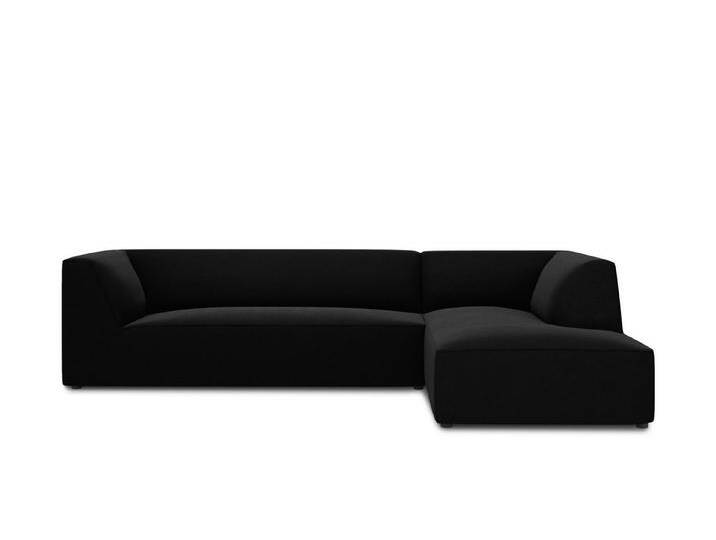 Micadoni Ecksofa Ruby, 4-Sitzer mit Recamiere, schwarz, Schwarz Micadoni Ecksofa Ruby, 4-Sitzer mit Recamiere, schwarz, Schwarz von micadoni